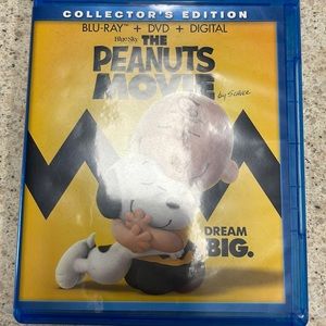 The peanuts movie dvd